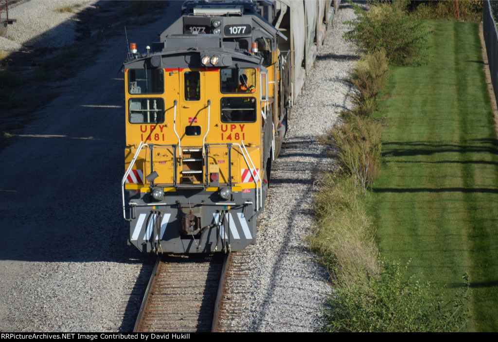 UPY Engine 1481 and UP 1077, Des Moines IA